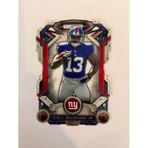 2014 TOPPS STRATA DIE CUT ODELL BECKHAM JR NY GIANTS #SDC-OB (037)